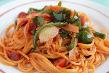 スパゲッティー、ナポリタン