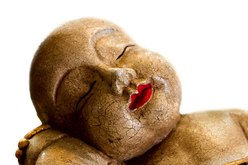 Figurine of the sleeping Buddha