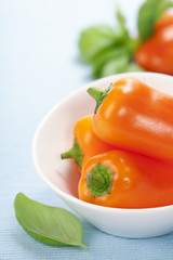 orange peppers