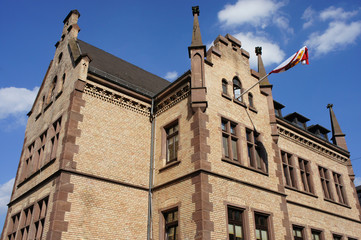 Rathaus ST. GOAR im oberen Mittelrheintal