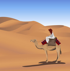 Bedouin and Camel