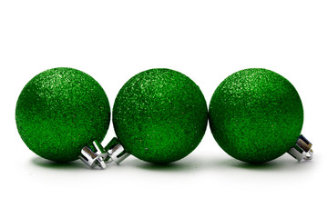 New-Year tree decoration isolated on white