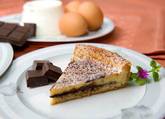 torta ricotta e cioccolato