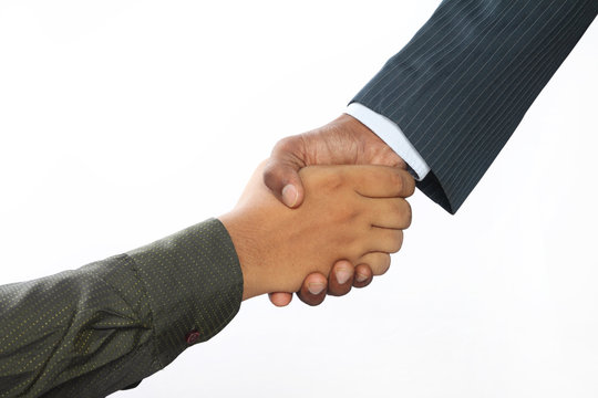 Indian Business Men Shaking Hands