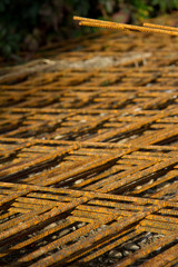 Obraz premium Fer à béton
