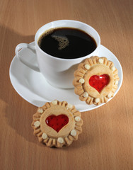 Coffee and cookie