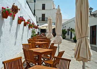 Terrace in the sun, Spain © Naj