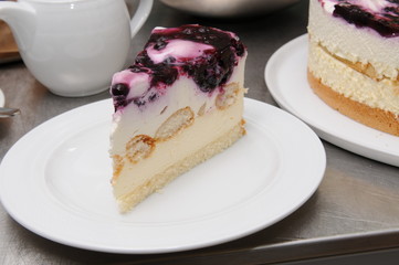 ein Stück Kuchen - Torte