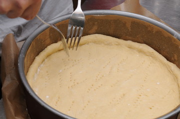in der Konditorei - Kuchen backen