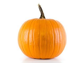 Perfect pumpkin with clipping path