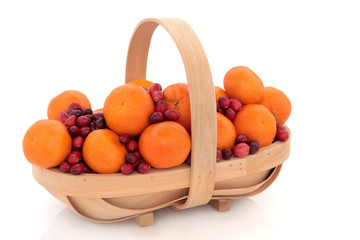 Cranberry and Mandarin Fruit