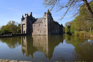 château de trécesson en Brocéliande