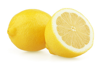Fresh lemons fruits