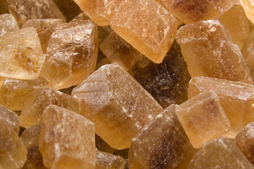 rock sugar closeup
