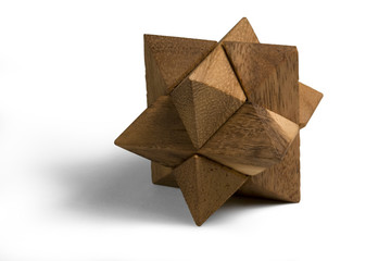 wooden 3D puzzle