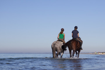 Reiter am Strand © Bergringfoto