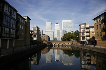 Canary Wharf Skyline