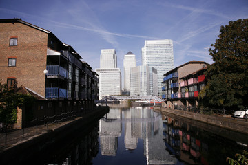 Canary Wharf Skyline