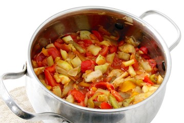 stewing  vegetable meal 