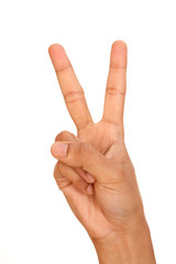 Hand - victory sign