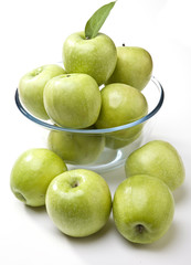 green apples