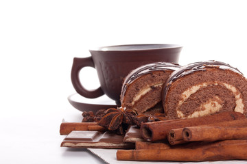 Coffee and chocolate