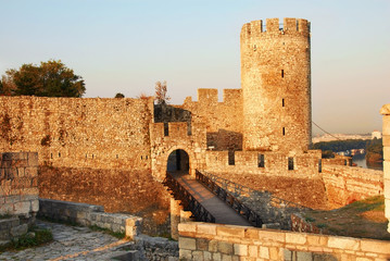 Kalemegdan fortress in Belgrade, Despot's Gate - obrazy, fototapety, plakaty