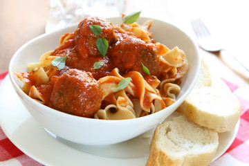 Pasta and Meatballs