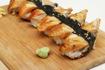 Eel sushi