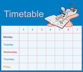 Timetable-mice