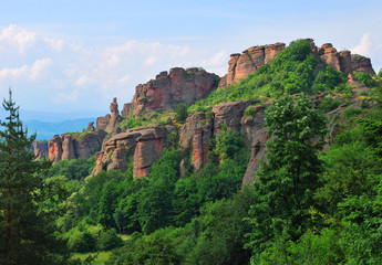 Fototapeta na wymiar Zjawisko Rock w Bułgarii, Skały Belogradchik