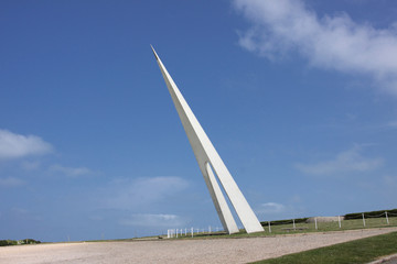 ETRETAT, NORMANDY, monument for Nungesser and Coli