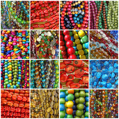 beads collage