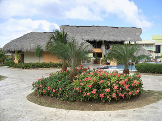 holiday resort at Dominican Republic