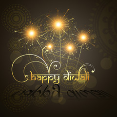 beautiful hindu diwali festival vector art