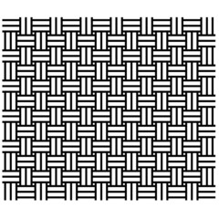 Woven pattern seamless, black and white