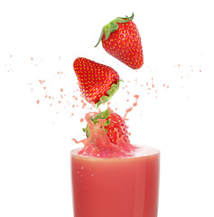 Strawberry juice