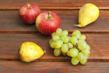 autumnal fruit still life