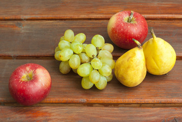 autumnal fruit still life