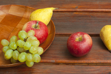 autumnal fruit still life