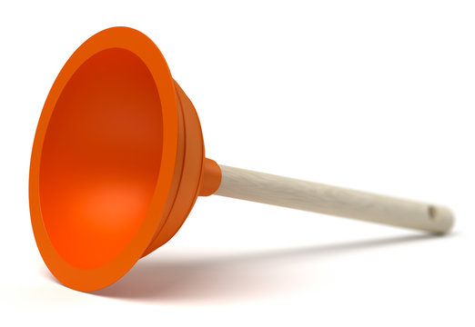 Ventouse sur fond blanc 2