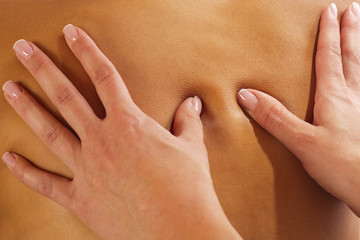 Rückenmassage klassisch horizontal