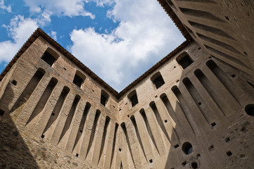 Obraz premium Varano de' Melegari castle. Emilia-Romagna. Italy.