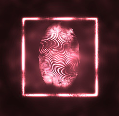 illustration of the fingerprint