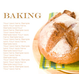 newly baked bread