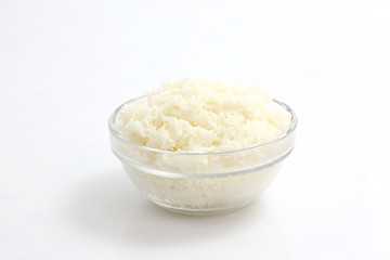 Rice isolated in white background