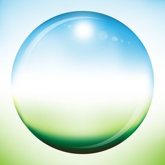 Blank summer sphere