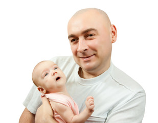 Dad with baby