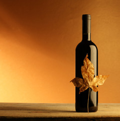 wine red bottle