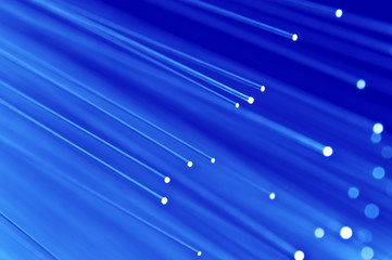 Blue technology background.